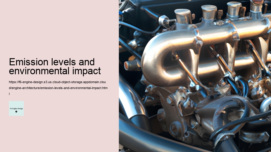 Emission levels and environmental impact